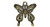 Zinc Alloy Butterfly Charm