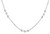 16 In. Sterling Stud Ball Necklace