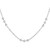Sterling Silver 16" 1.90x1.10mm Stud Ball Chain Necklace