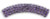 Rhinestone Pave Tube Bar Purple