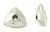 Triangle Bead-Zinc Alloy