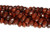 15 1/2 IN Strand 6 mm Poppy Jasper Rondelle Faceted Gemstone Beads