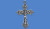 30 Pcs 18x28 mm Zinc Alloy Crucifix Charm