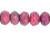 Faceted Roundel Beads 8 mm-Rhodonite