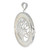Stunning Sterling Silver Tree of Life Pendant with AAA Cubic Zirconia with Mother of Pearl Border