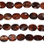 Oval Faceted Gemstone Beads 8x10mm 16 IN Strand-Red Tiger Eye
