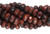 15 ½ IN 4 mm Red Tiger Eye Roundel Beads