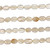 Uneven Rutile Quartz beads approximately 11X15 mm