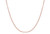 18 Inch 1.0x1.4 mm 14K Rose Gold Filled Cable Chain Necklace