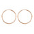 14K Rose G/ Filled Endless Hoops 16mm - 1 Pair