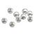 6 mm Sterling Silver Silicone Beads