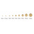 14K Gold Filled Round Bead Seamless  8mm