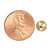 14K Gold Filled Saucer Beads 7.3x3.6 mm - 2 Pcs