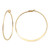 14k Gold Filled Flat Wire Hoops