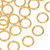 14K Gold Filled Split Rings 7mm 5Pc