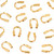 14K Gold Filled Cable Thimble 0.53mm - 10Pcs