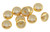 14K Gold Filled Rondelle Stopper Beads