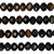 Rondelle Faceted Gemstone Beads 10mm 15 1/2 IN Strand-Blue Tiger Eye