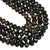 Rondelle Faceted Gemstone Beads 10mm 15 1/2 IN Strand-Blue Tiger Eye
