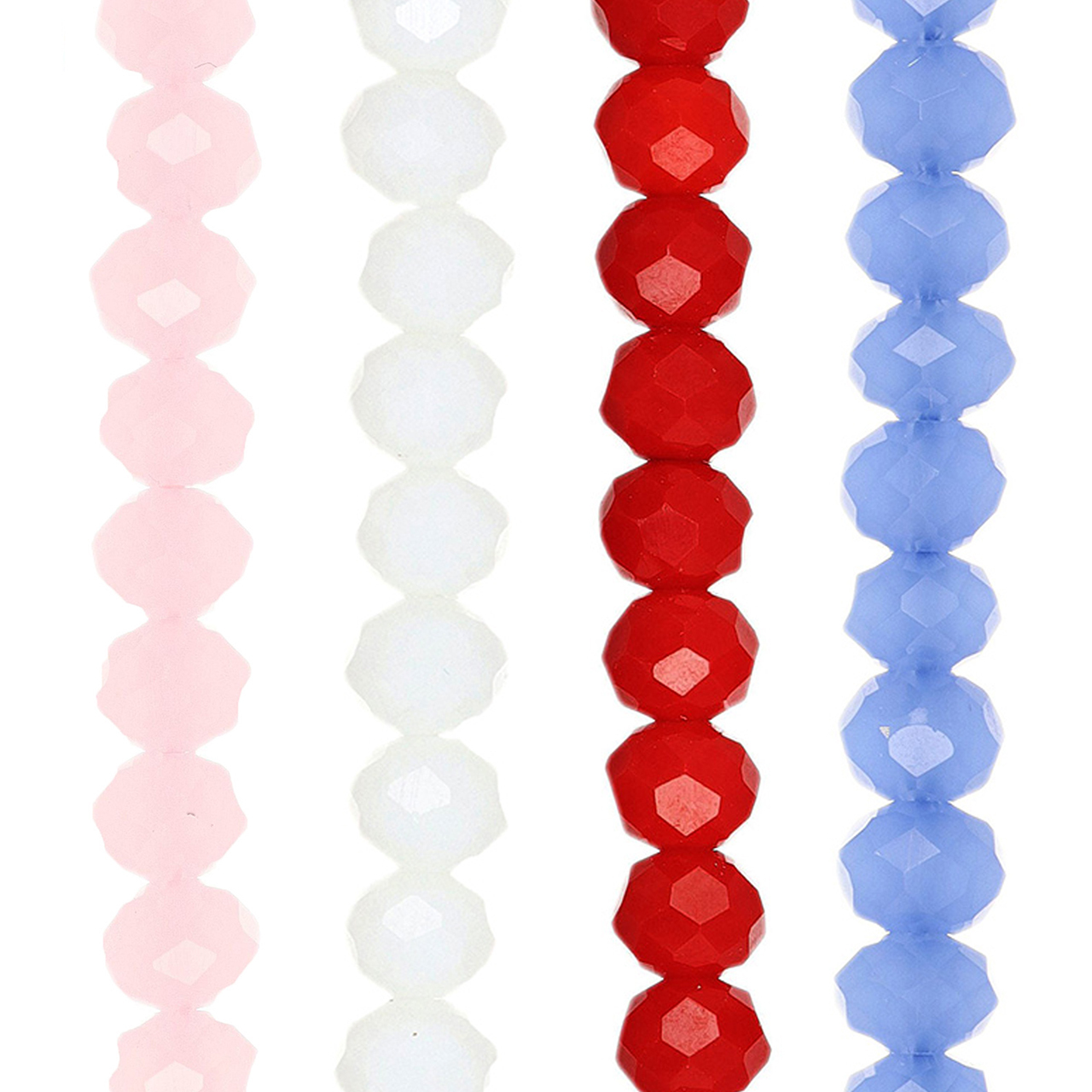 6mm Faceted Rondelle Beads