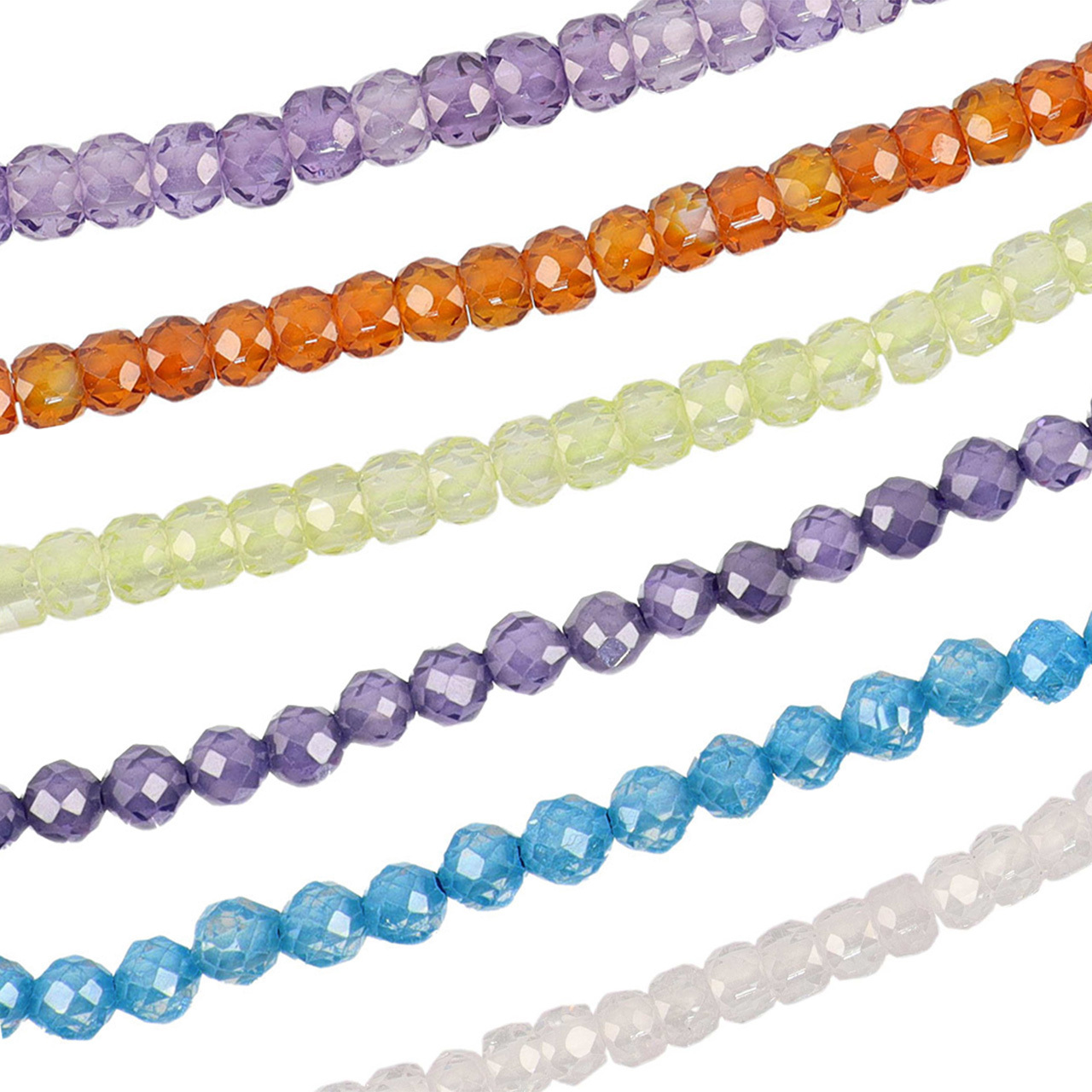 Cubic Zirconia Beads