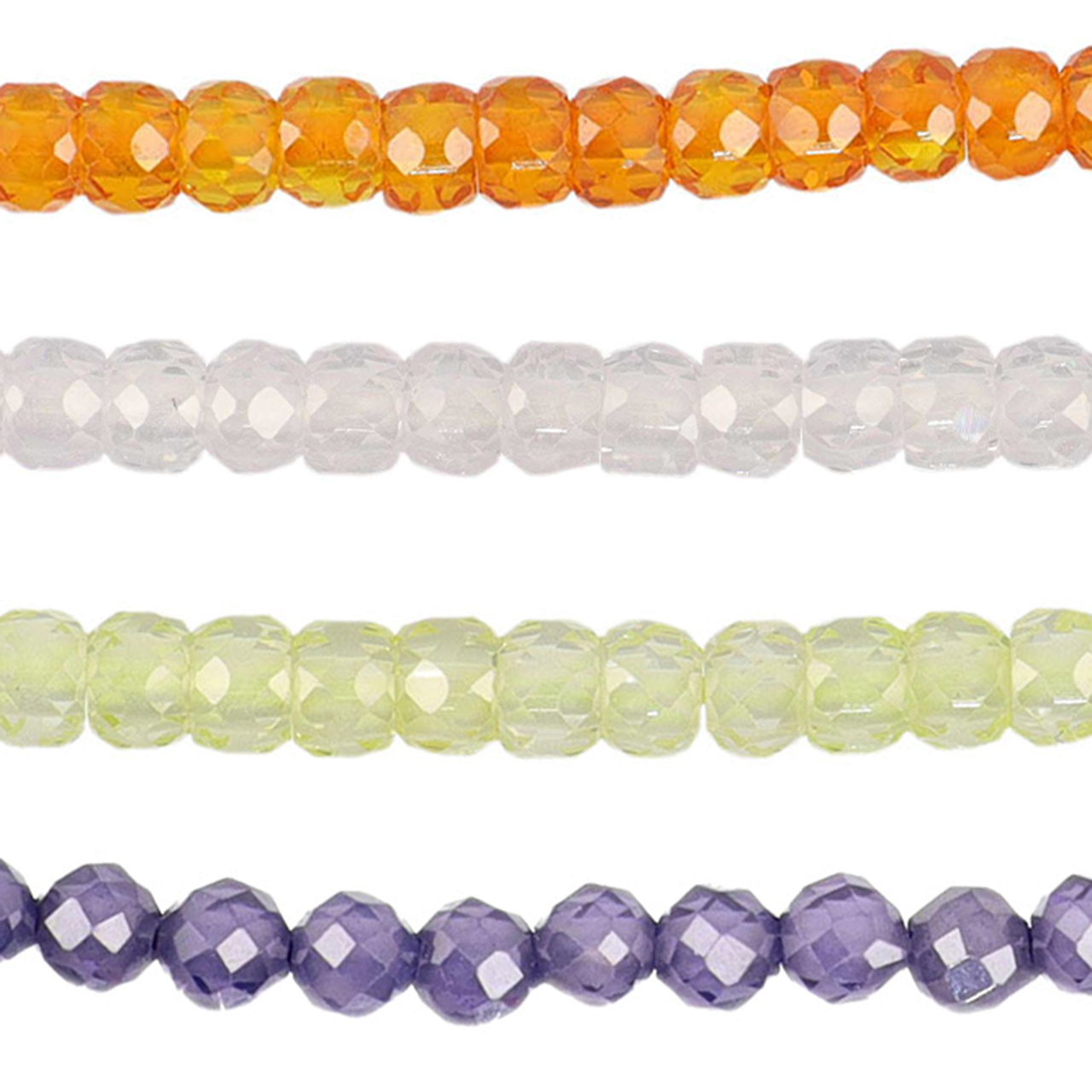 Cubic Zirconia Beads
