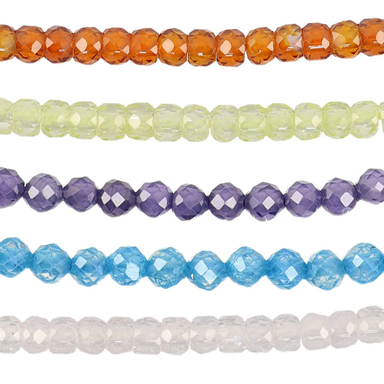 Cubic Zirconia Beads