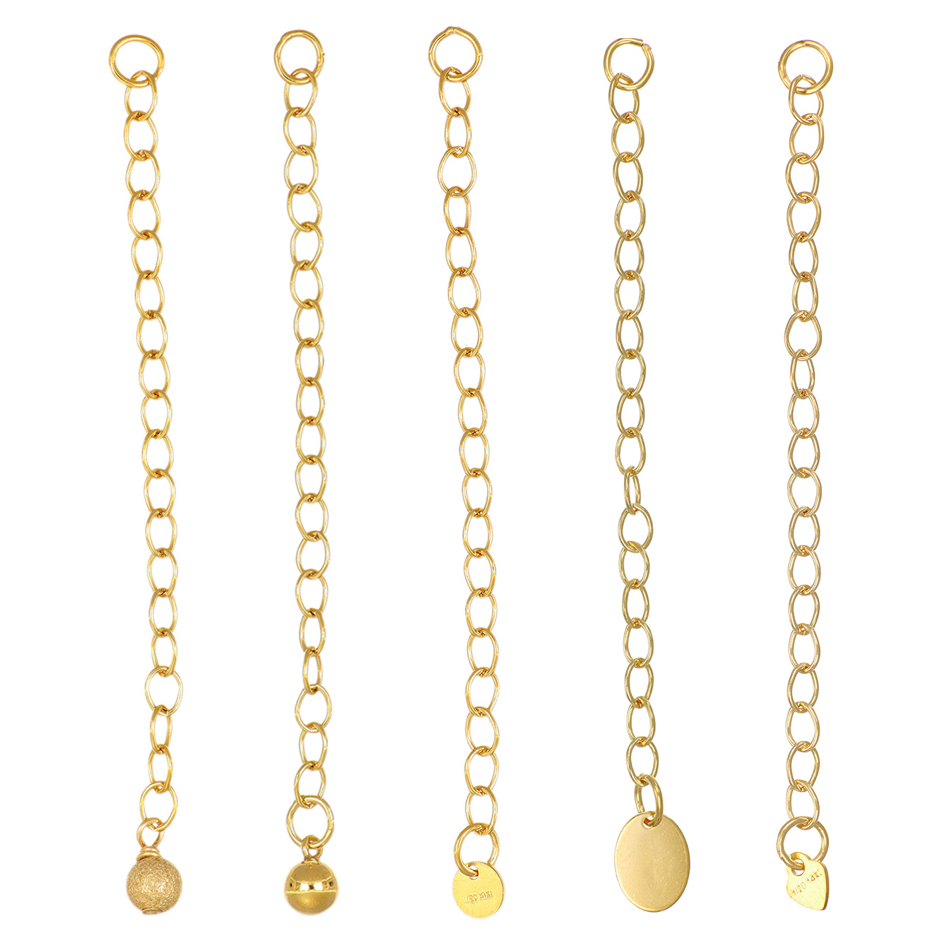 14k Gold Filled Chain Extenders