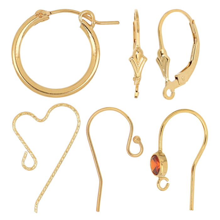 Gold Filled Earring Findings