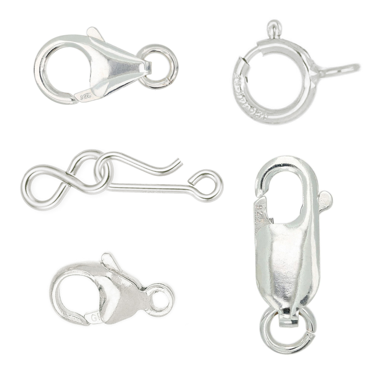 Sterling Silver Clasps