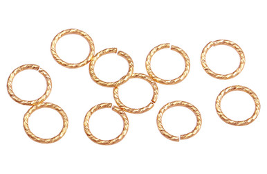 Gold Filled 4mm I.D. 18 Gauge Jump Rings, Pack of 20 – Beaducation