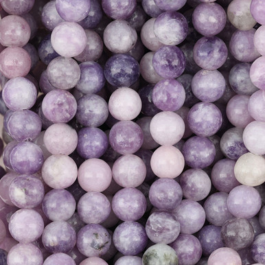 6mm Lepdolte Beads for Jewelry, Loose Lepdolte Beads, Loose Beads