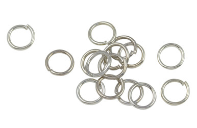 50 Pcs 5 mm Base Metal Open Jump Rings