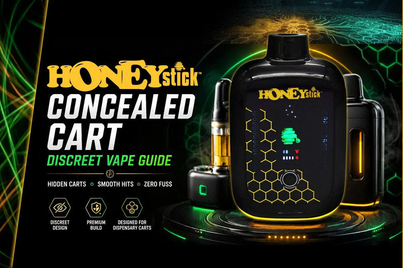 Honeystick Concealed Cart Discreet Vape Guide