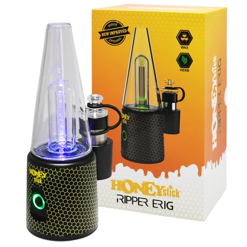 HoneyStick Ripper E Rig for Dabs and Herbs