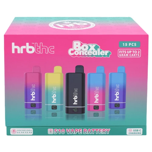 HRB THC Box Concealer 15PC Display POP