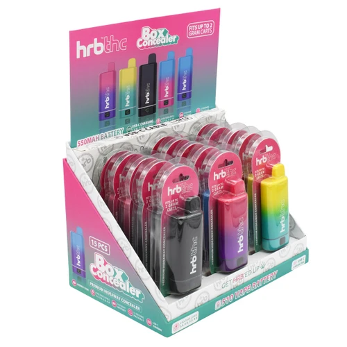 HRB THC Box Concealer 15PC Display POP