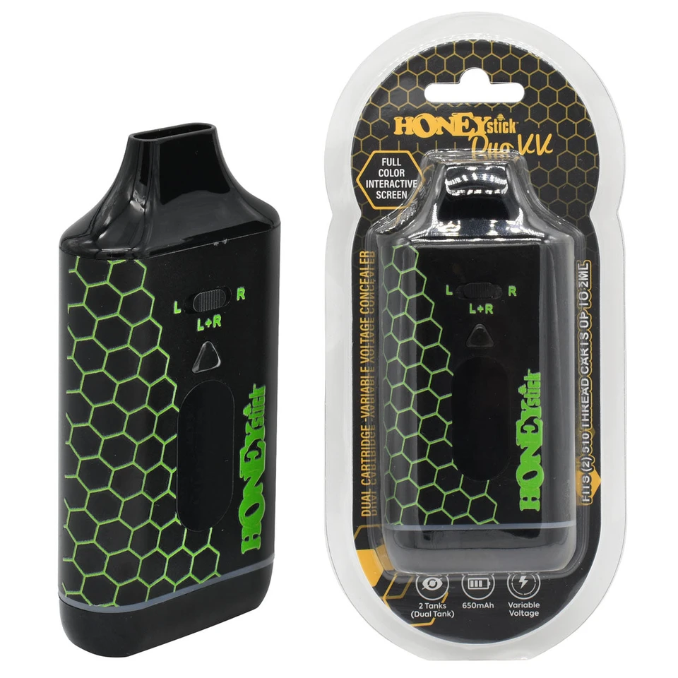 DUO VV Cart Pen - Dual Carts Vape with Variable Voltage