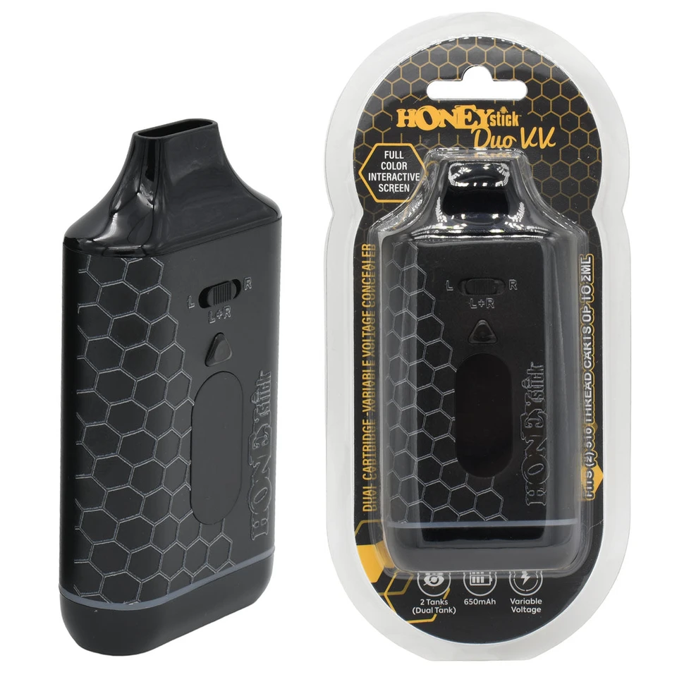 DUO VV Cart Pen - Dual Carts Vape with Variable Voltage