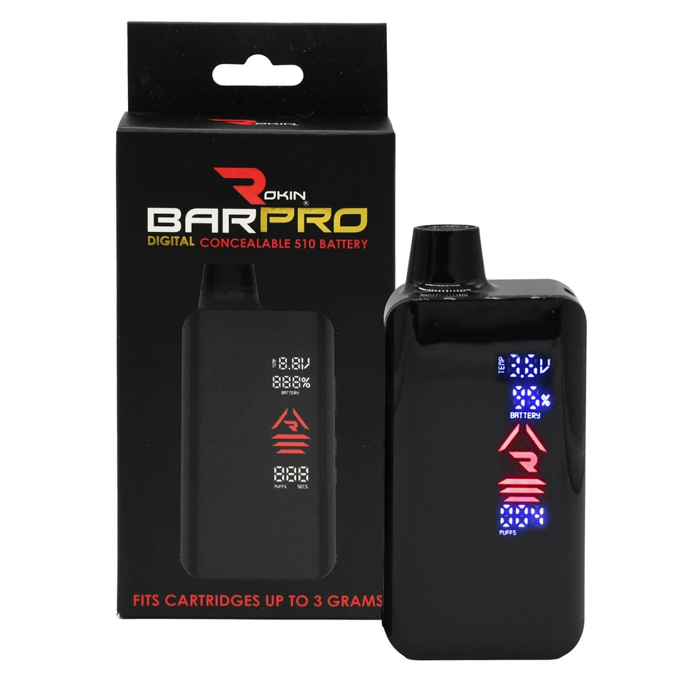 Rokin BAR PRO Digital Discreet Vape for Carts