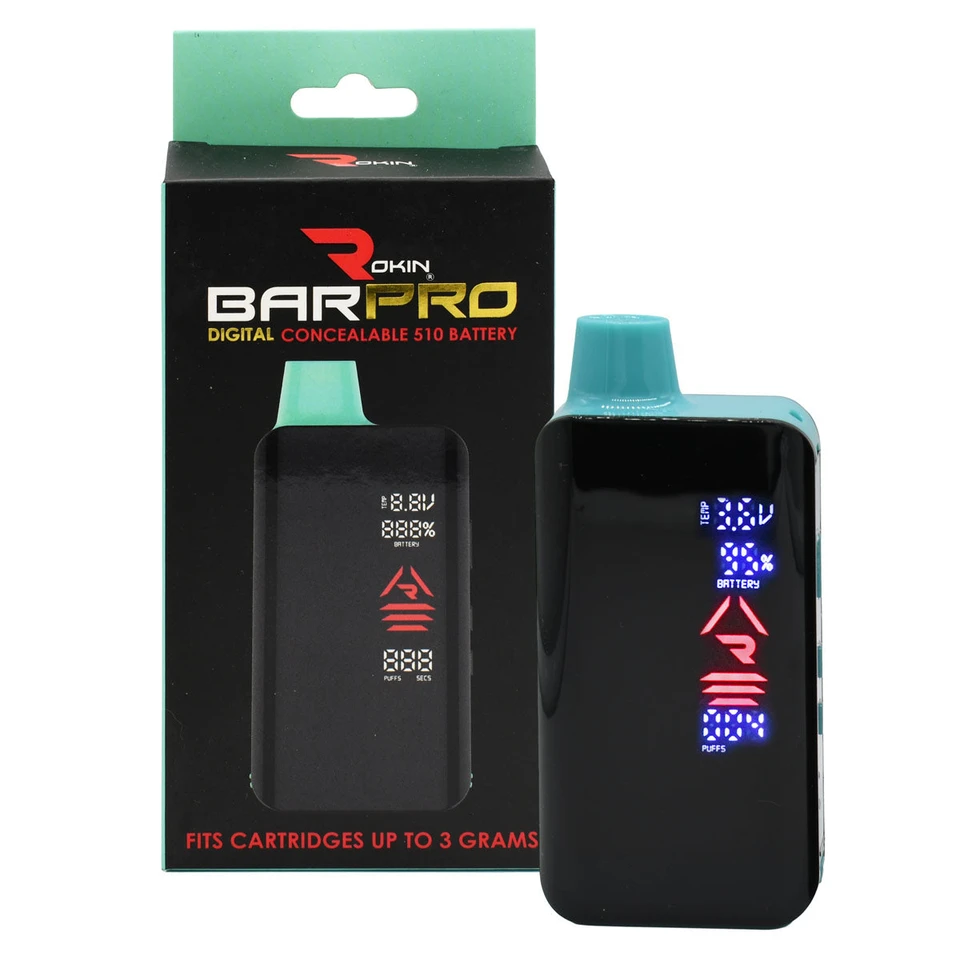 Rokin BAR PRO Digital Discreet Vape for Carts