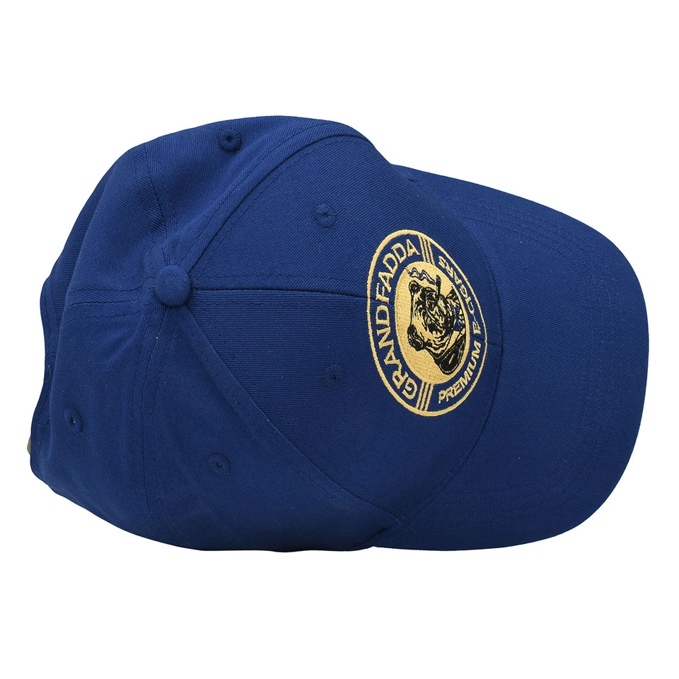 Grandfadda Bulldog Sport Hat, Curved Bill - Navy Blue