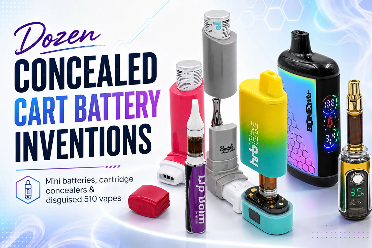 Dozen Concealed Cart Battery Inventions