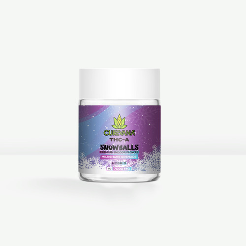 Curevana THC-A Snowballs Premium Flower 7G-7000MG