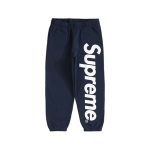 Supreme Classic Logo Sweatpants Navy