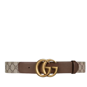 Gucci GG Supreme Double G – Beige/Brown