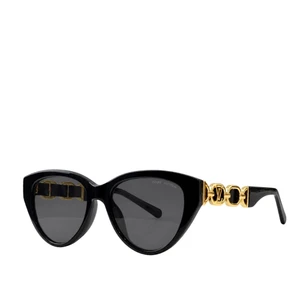 Louis Vuitton Black Gold Detail Cat Eye Sunglasses