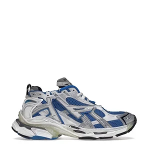 Balenciaga Runner Sneaker Silver Blue