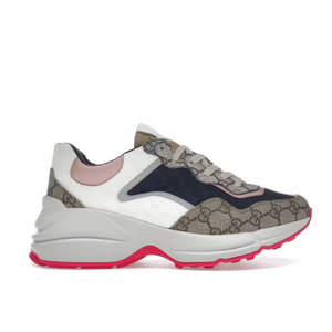 Gucci Wmns GG Rhyton ‘Beige White Pink’