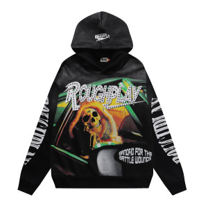 RoughPlay Venom Tongue Hoodie – White